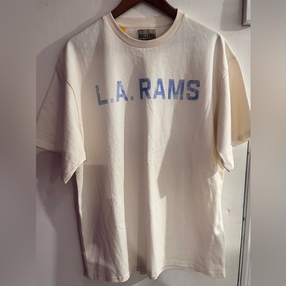 Gallery dept L.A. Rams Cream T-Shirt